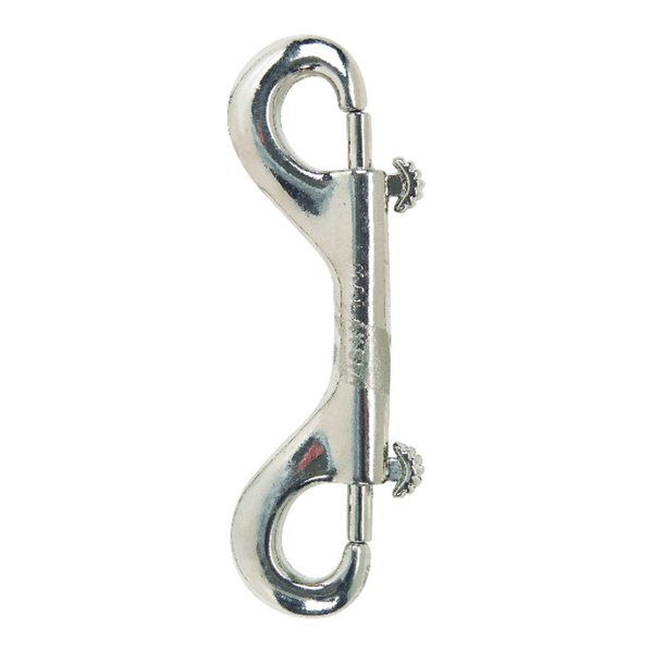 Campbell Chain & Fittings Campbell 3/8 in. D X 4-3/4 in. L Zinc-Plated Iron Double Ended Bolt Snap 110 lb T7605521